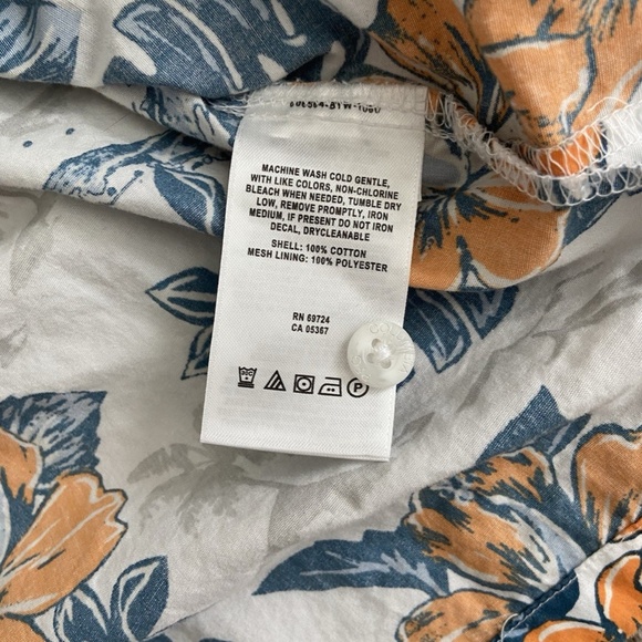 COLUMBIA PFG Mens TROLLERS BEST Floral Vented Fishing Shirt Size M - Picture 6 of 11